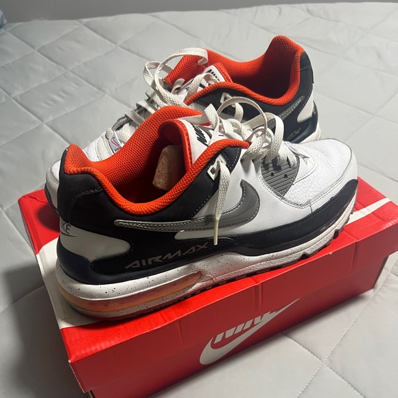 Nike Air Max Wright Gray Orange Running Men Shoe 10.5 - Picture 1 of 4